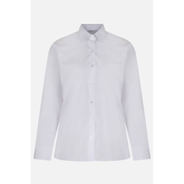 GIRLS Long Sleeve, Non Iron Blouses - Twin pack - senior Thumbnail